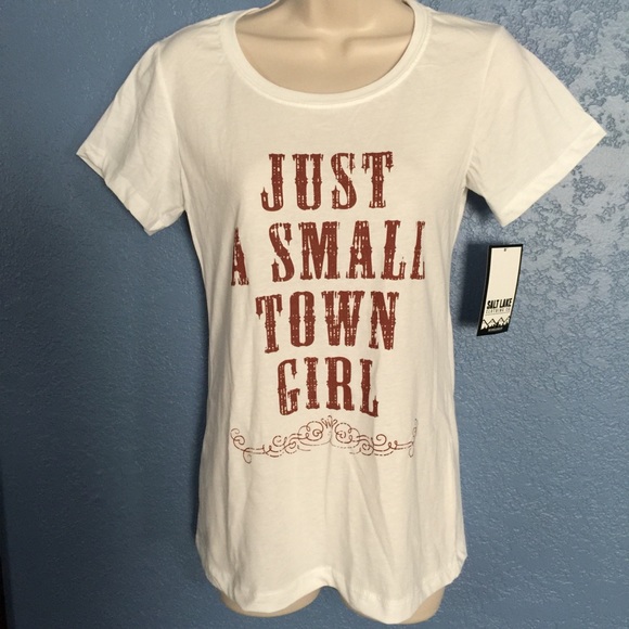 "Just A Small Town Girl" Tee by Saltlake. - Picture 1 of 3